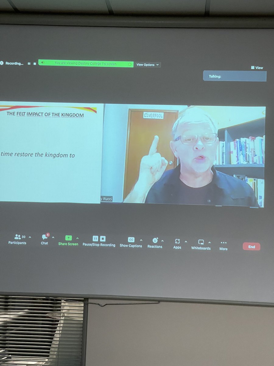 Brilliant having ⁦<a href="/garyrucci/">Gary Rucci</a>⁩ with us today at the Master's class in ministry ⁦<a href="/DestinyCollege/">Destiny College</a>⁩