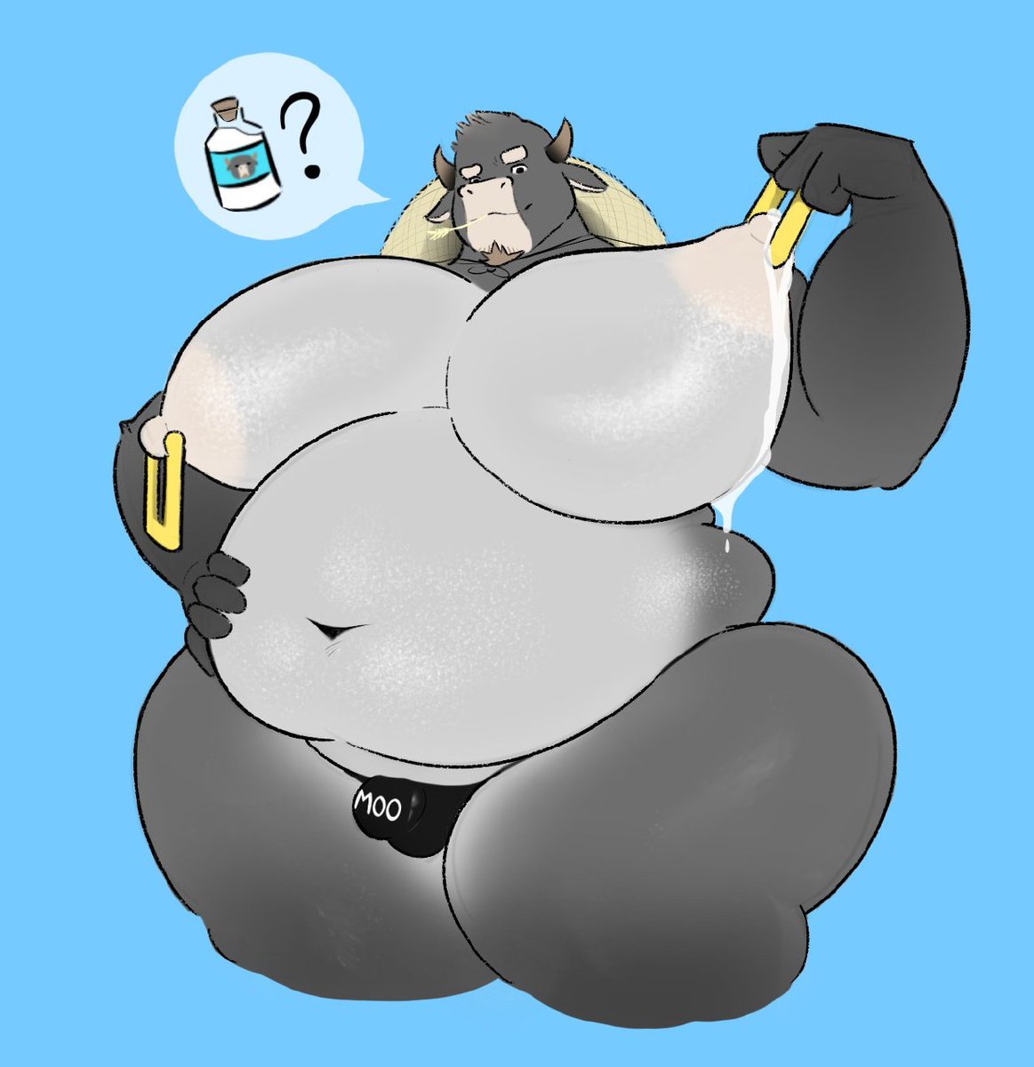 ¿Cómo así que hay gente que no sabe que tengo un personaje vaca-toro? 🐮😱

(Derechos a su respectivo autor 🐼♥️)