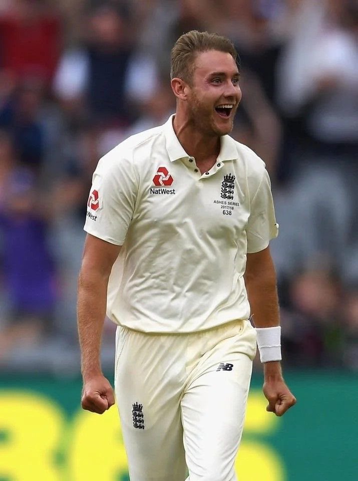 Happy birthday to Stuart Broad  