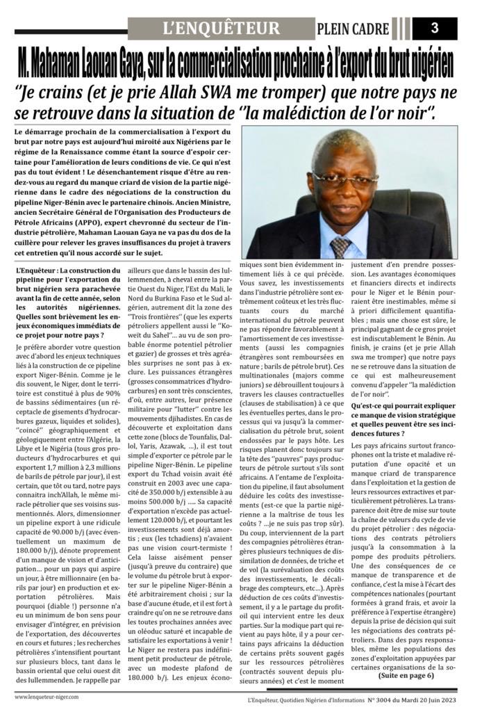 Mahaman Laouan Gaya (@laouangaya) on Twitter photo 