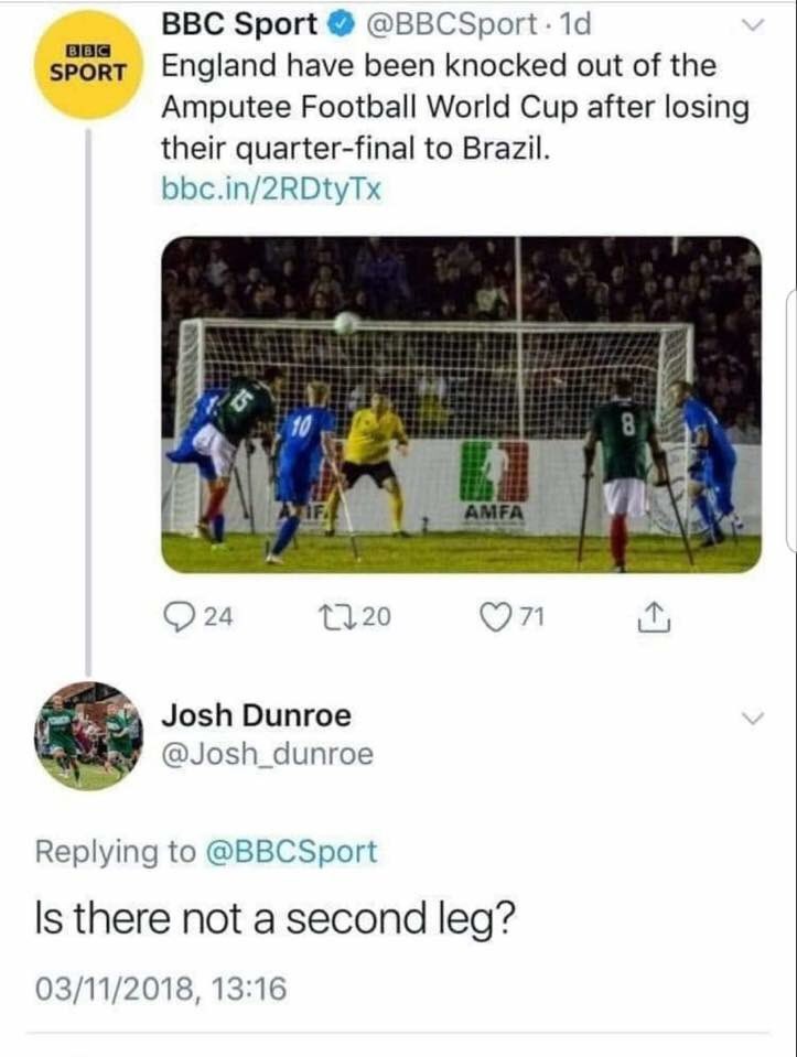 That comment 🤦🏼‍♂️😂