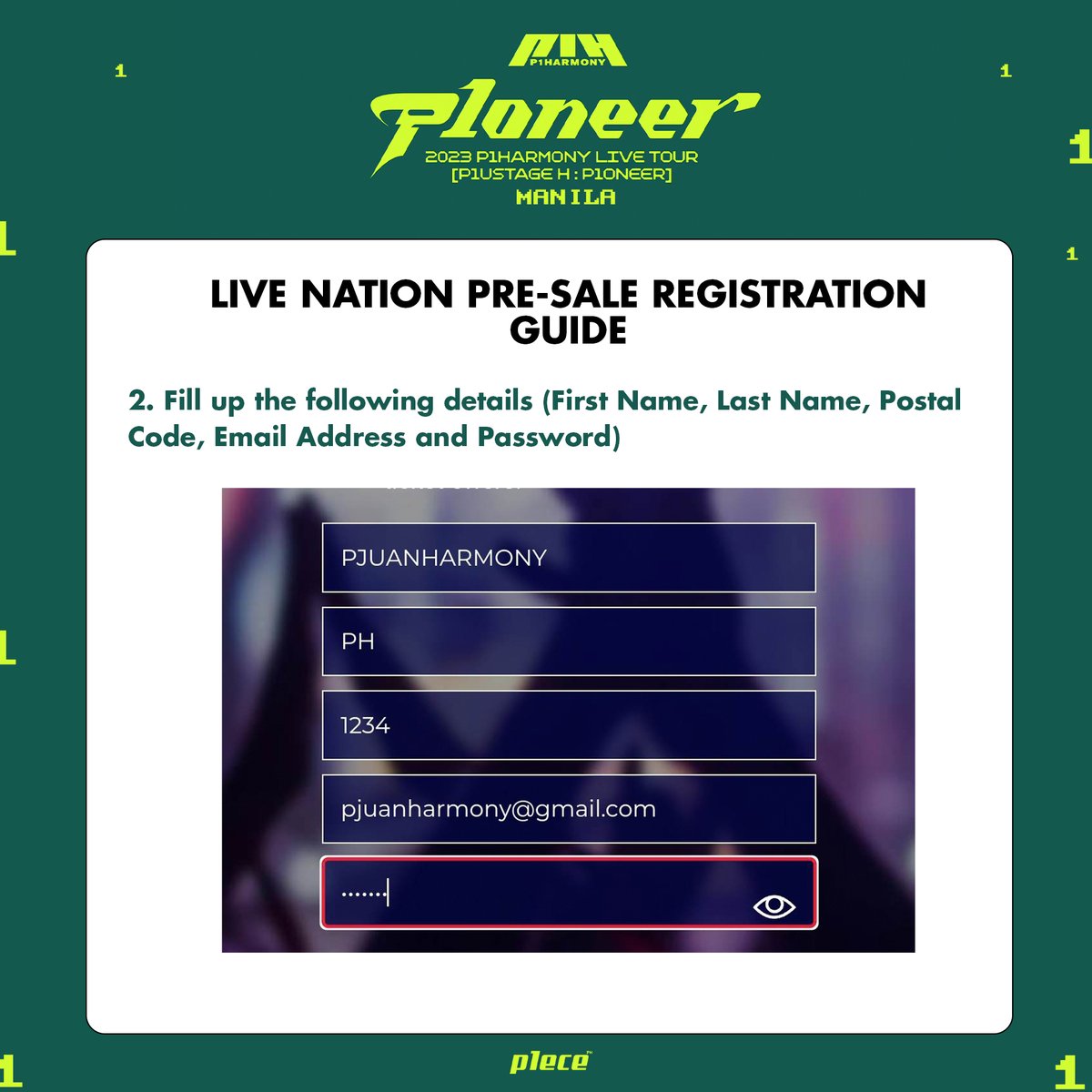 PJUANHARMONY on Twitter: "[📣] Still not registered for #P1ONEERinMNL