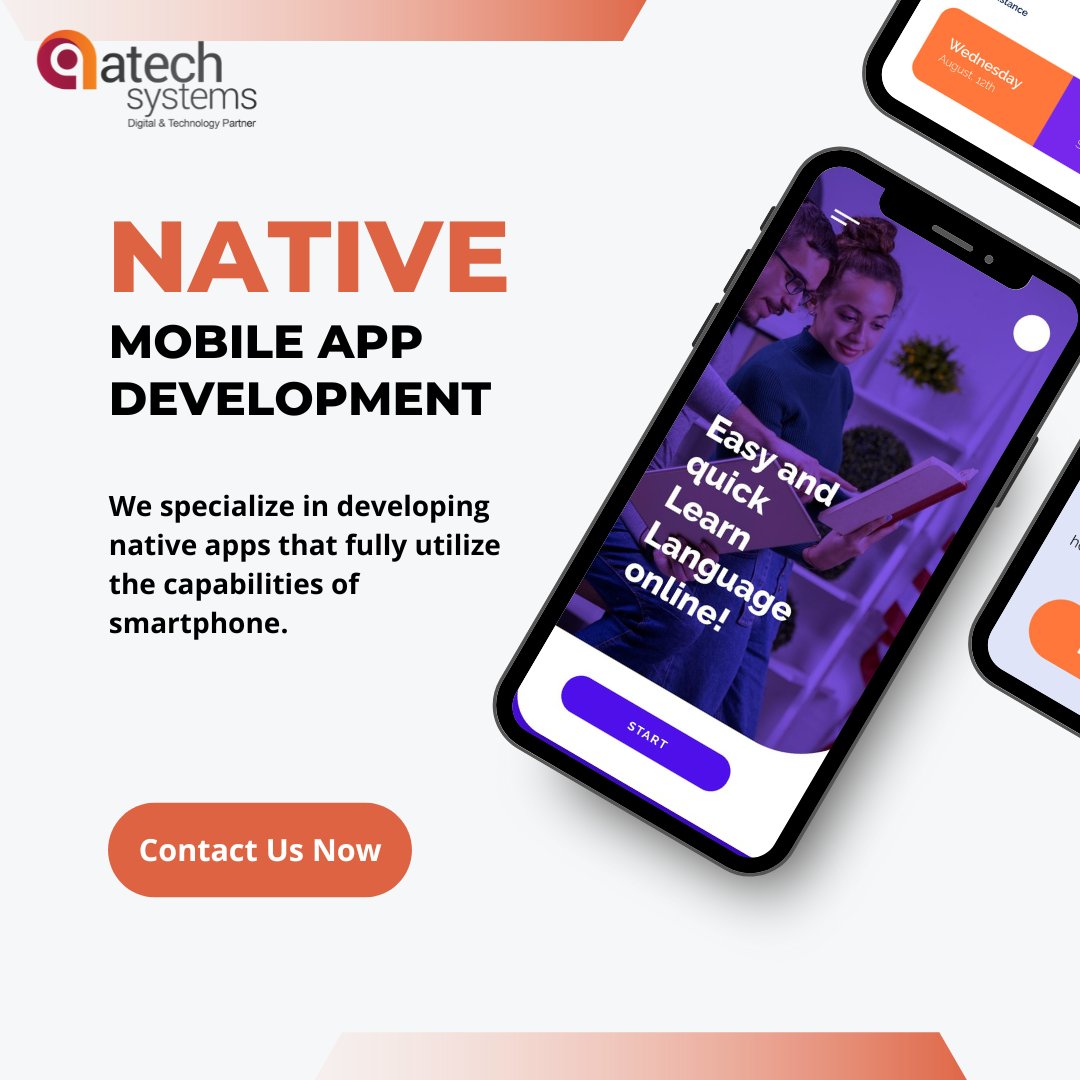 aatechsys's tweet image. Get the latest mobile technology backed by years of experience in delivering custom mobile app development across a wide range of industries.
#MobileAppDevelopment #NativeApps #AppDevelopment #TechSolutions #Innovation #CustomerExperience #DigitalTransformation #QualityResults