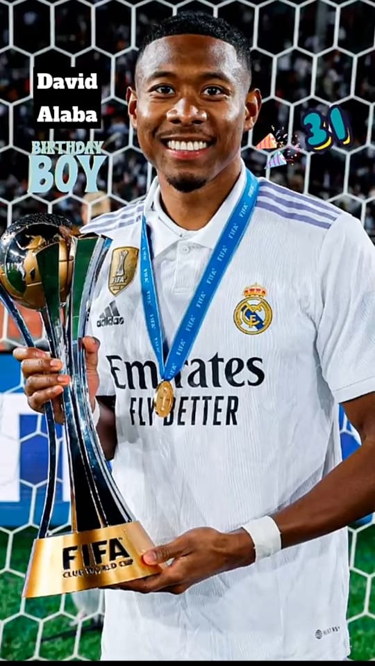 Happy Birthday to David Alaba one of the greatest defenders. 