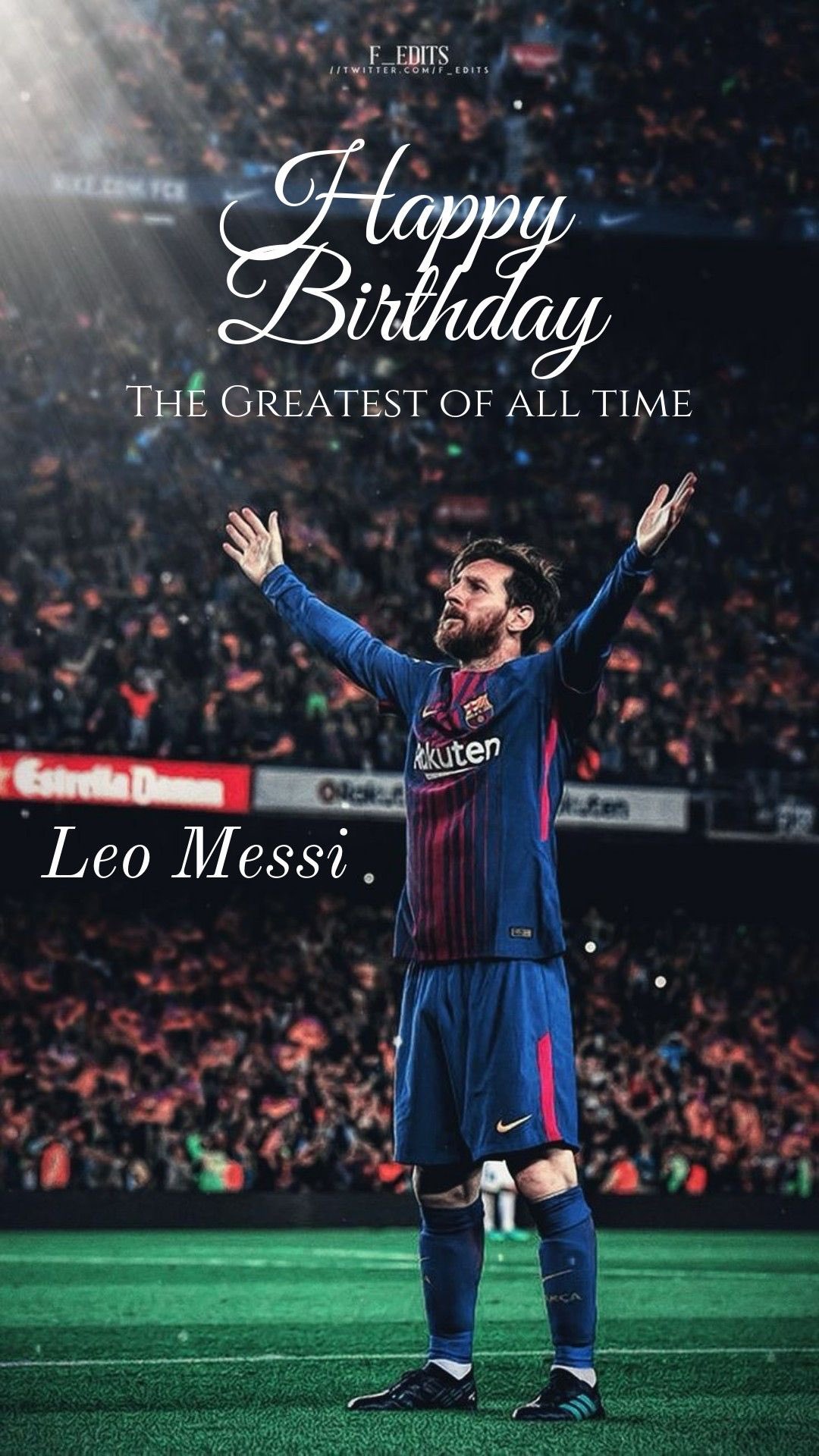 Fan) Leo Messi on X: "Happy birthday - @imessi https://t.co/3Gn8LeVgPy" / X