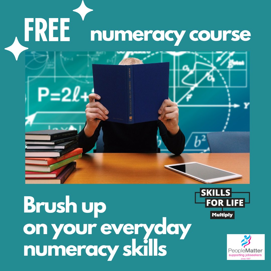 PeopleMatterTru's tweet image. 🧮 Do you sometimes struggle with numbers? 😕

Get some tips &amp;amp; techniques with 12 x 1hr FREE individually tailored #maths sessions from The People Matter Trust 👍

For more info, call: 01323 431289 or text 07843 190738.

👉 people-matter.org.uk/help-for-jobse… 

#mathscourse