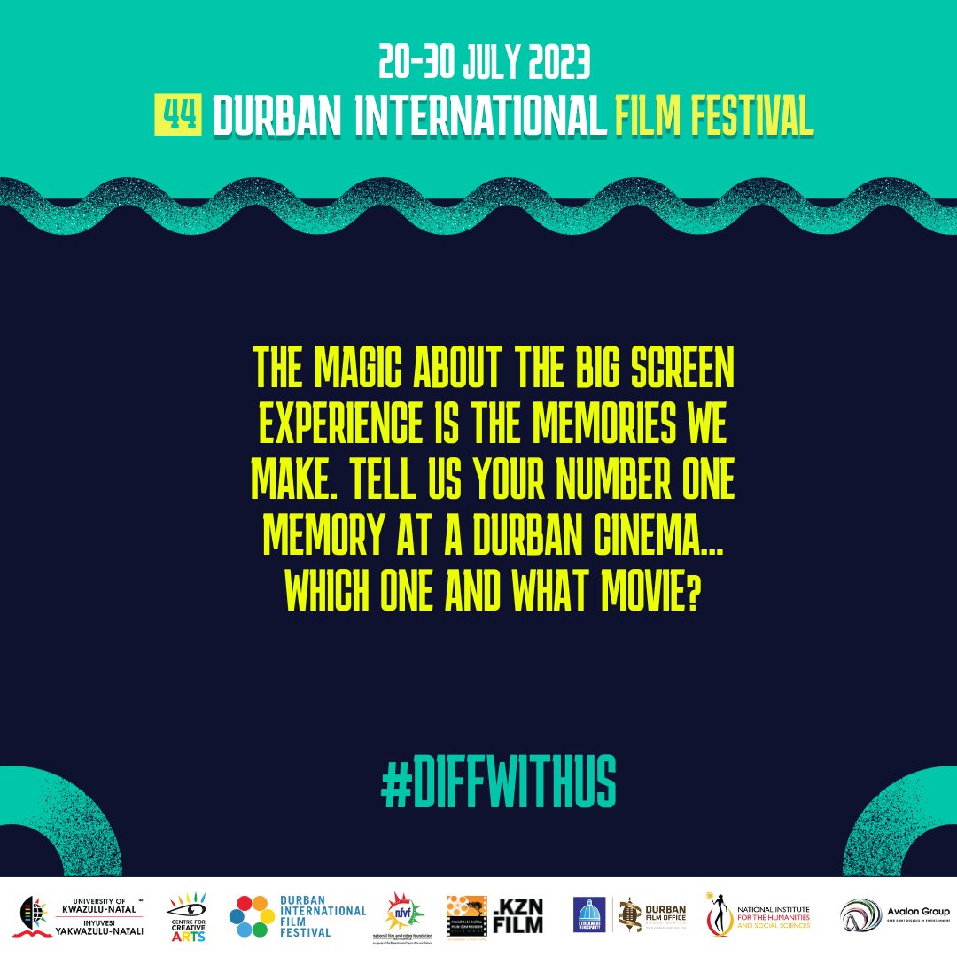 The magic about the big screen experience is the memories we make. Tell us your number one memory at a Durban cinema...which one and what movie? #DIFF2023 #DIFFwithus