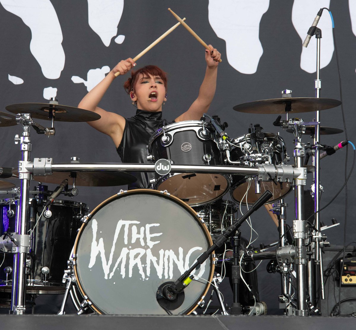 TheWarningAust's tweet photo. ⚡️🥁🤘 It’s Pau Day 😝🔥⚡️
#TheGreatDay #PauVillarreal #TheWarningBand
https://t.co/UUoIKqiShY https://t.co/UfnXoxkagf
#FemaleDrummer #DrummerGirls #DWDrums #SabianCymbals #inearzartist #Drummer #bateristas #VicFirth #mujeresbateristas #LavaRecords #PauDay https://t.co/hbM5urvjQr