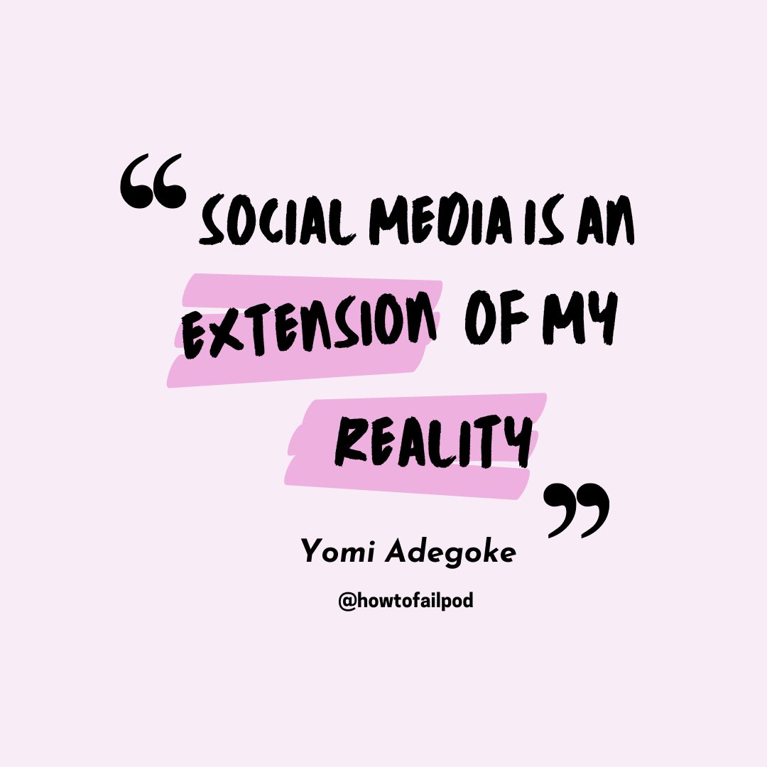 howtofailpod's tweet photo. ๐ฌ @yomiadegoke ๐
Yomi and @elizabday went in depth about boundaries on this weekโs episode - both in real life and online ๐
Listen ๐ https://t.co/25YW6cn1bN
#howtofail #howtofailwithelizabethday #yomiadegoke #quote #podcast #podcastguest #boundaries #boundarysetting https://t.co/GdUzXXgvxq