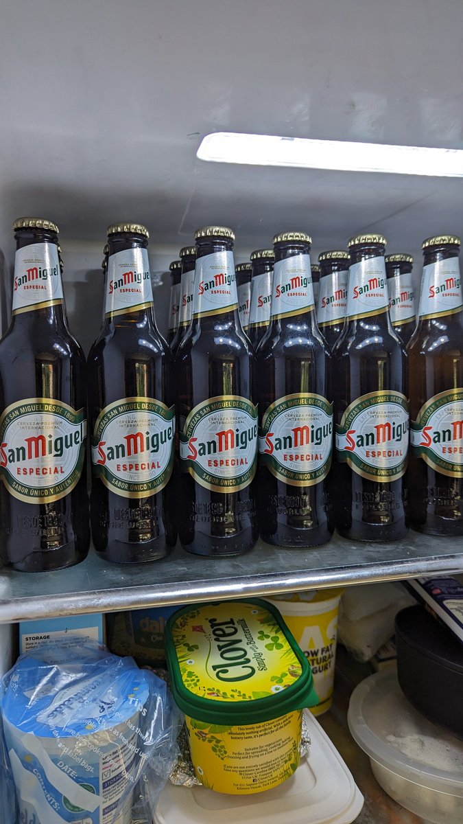 beharrell_steve's tweet photo. Definitely the top fridge shelf of a former Asda worker. #facedup https://t.co/pxTGcpMjdV