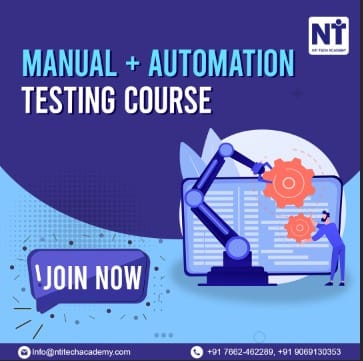 Learn Manual + Automation Software Testing with us and Upgrade your career!
#softwaretesting #manualtesting #automationtesting #softwaretestingtraining #ntitechacademy