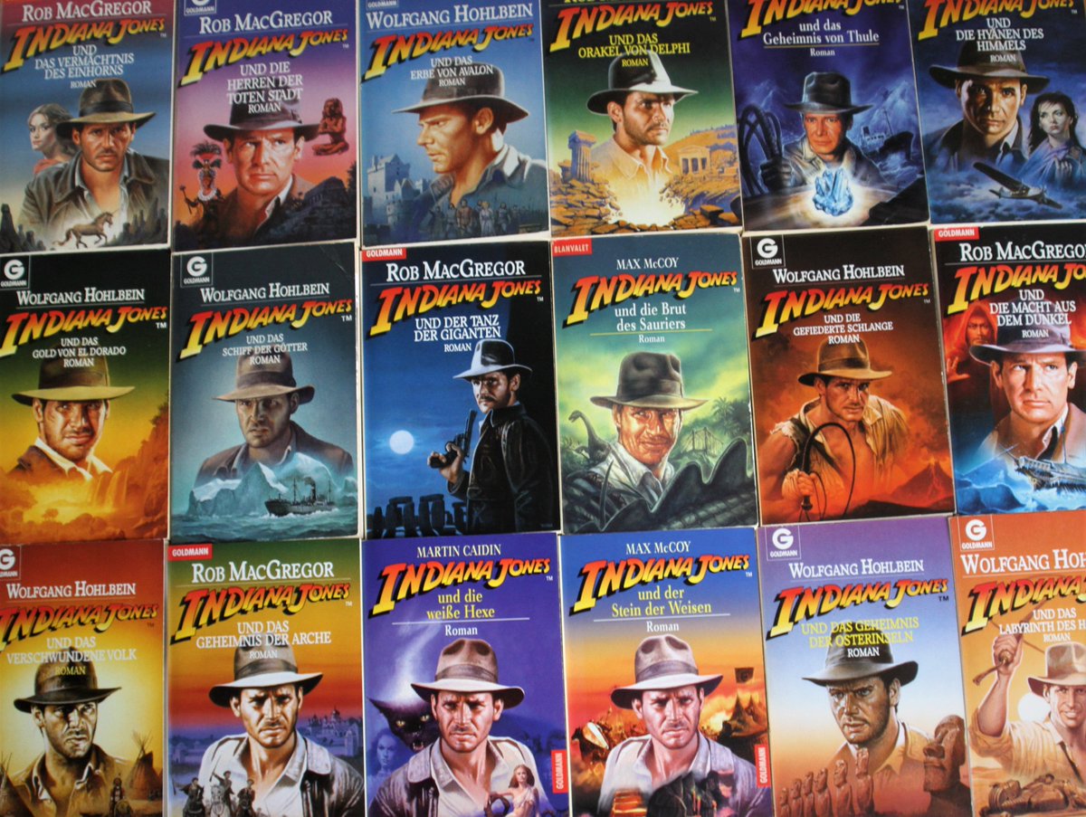 Lichtspielplatz's tweet photo. NEUE FOLGE! Wir reden über die #IndianaJones-Romane - inklusive Interviews mit den Autoren #WolfgangHohlbein, #RobMacGregor und #MaxMcCoy! Und INDY3-Autor #MennoMeyjes kommt auch zu Wort.
https://t.co/EWR52Hy7Pl https://t.co/EoFDJWu1RH