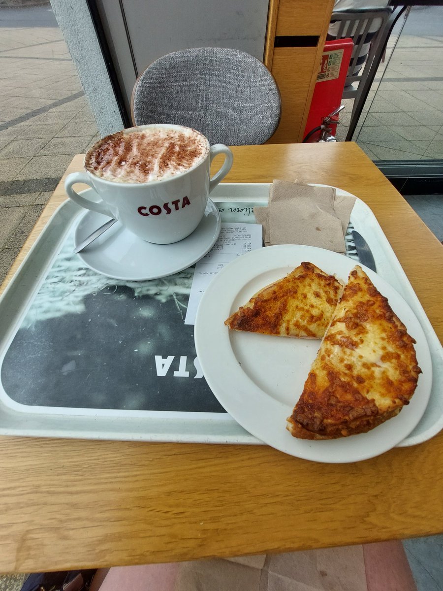 Treated myself to breakfast whilst my car is in for its MOT and service. @CostaCoffee
