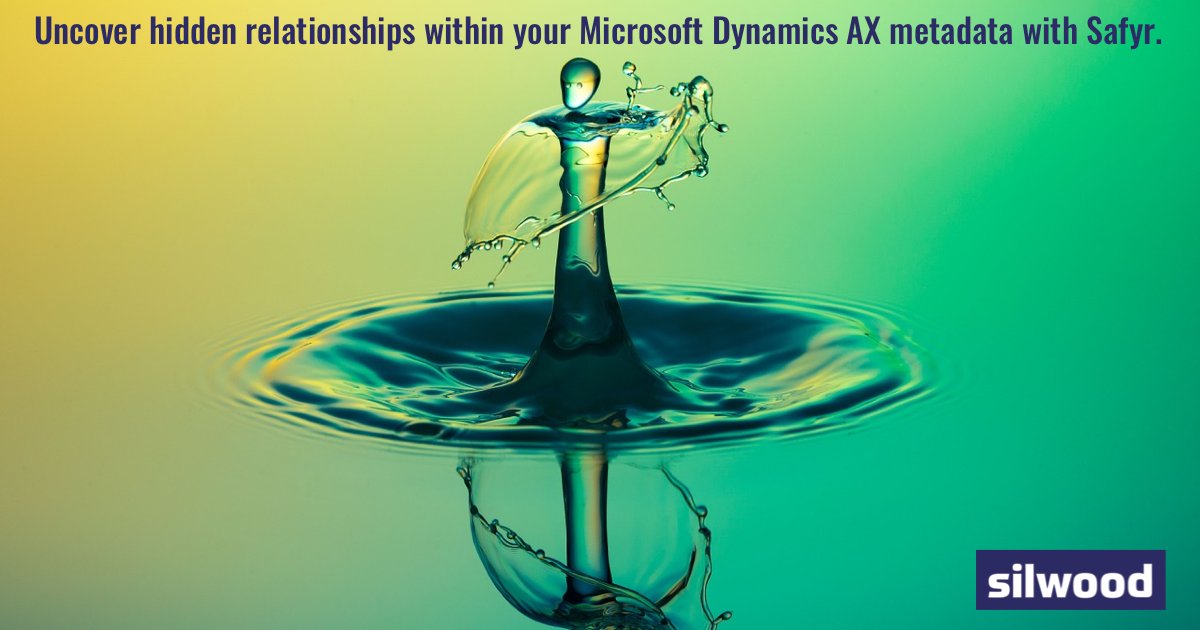 Uncover hidden relationships within your Microsoft Dynamics AX metadata with Safyr. #MSDynamics ow.ly/GaU650Nlkwj