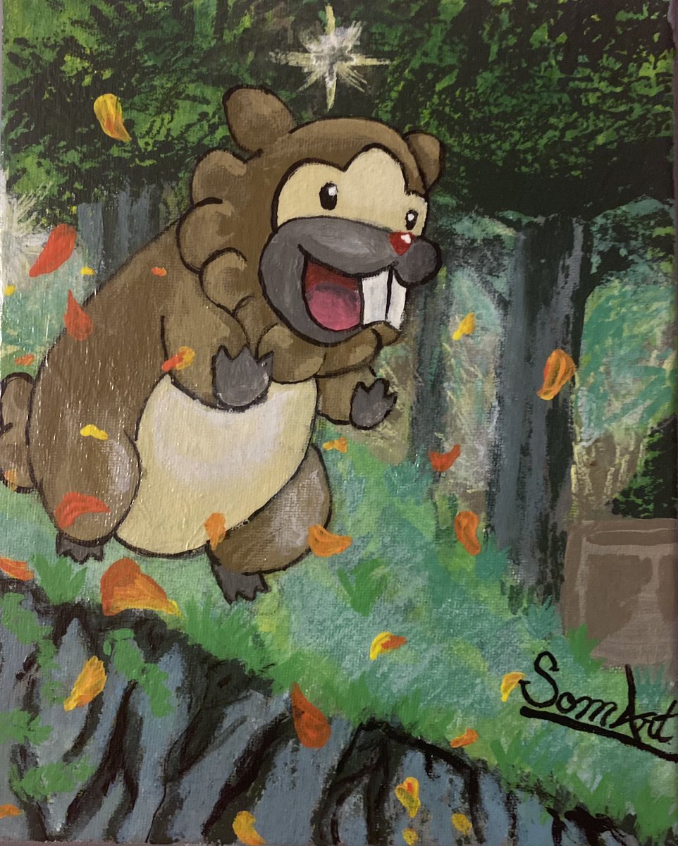 Bidoof 🦫
#pokemonart