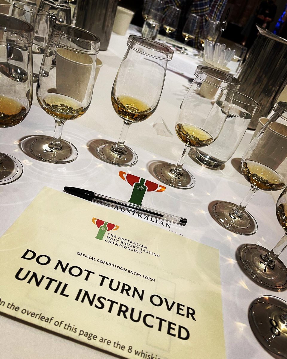 WhiskyaDay's tweet photo. On your marks, get set… 🥃🥃🥃 

#amwtc2023 #whiskychamps #whiskyaday https://t.co/dNH1dlBgXq