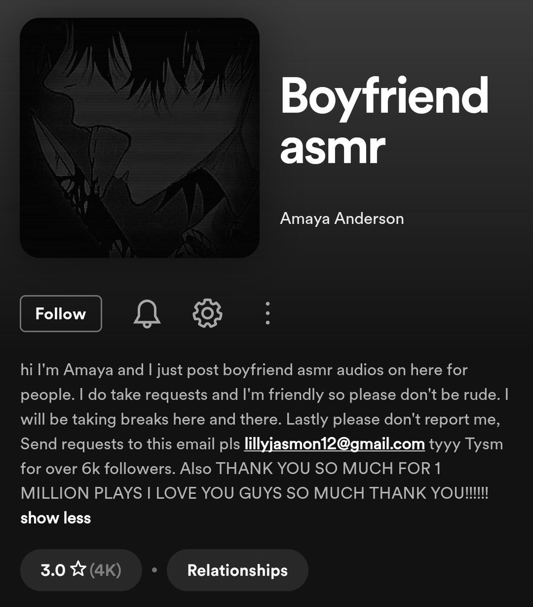 hatchedboy's tweet photo. พวกมึง ไปฟัง ASMR สองตัวนี้ เสียว ฟังตอนนอน แต่นอนไม่หลับน้ำปิ๊จะแตก อันแรกจะเป็นแบบ "ผู้ชาย Alpha หล่อเท่แฟนเรา"  แต่ละตอนจะมาในธีมต่างๆ เช่น ดุเราที่งี่เง่า/เย็ดเราในโรงหนัง พูดให้เราอายแบบ "เธอแม่งโครตร่าน แฉะขนาดนี้เลยเหรอ" ฟีลนั้น

อันที่สองจะเป็น "ผู้ชาย Submissive หงิมๆ" https://t.co/dTSjVaj47V