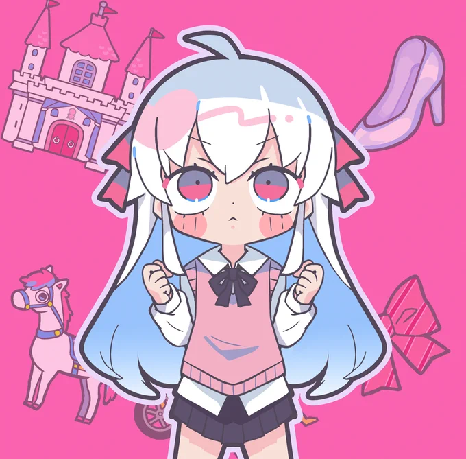 まふまふさんの『可愛くてごめん』歌ってみたMVにて一部イラスト参加させていただきました 