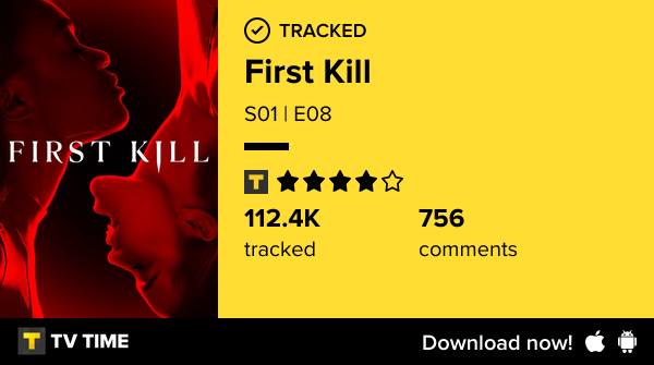 I've just watched episode S01 | E08 of First Kill! #firstkill  tvtime.com/r/2RGMB #tvtime