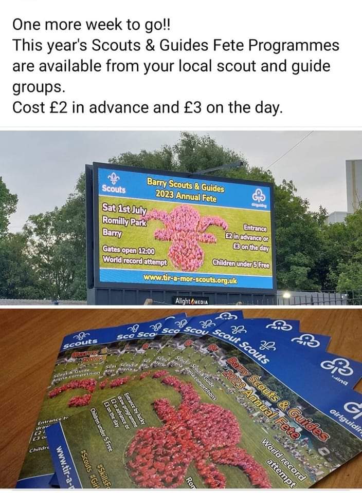 Have you got your programme?