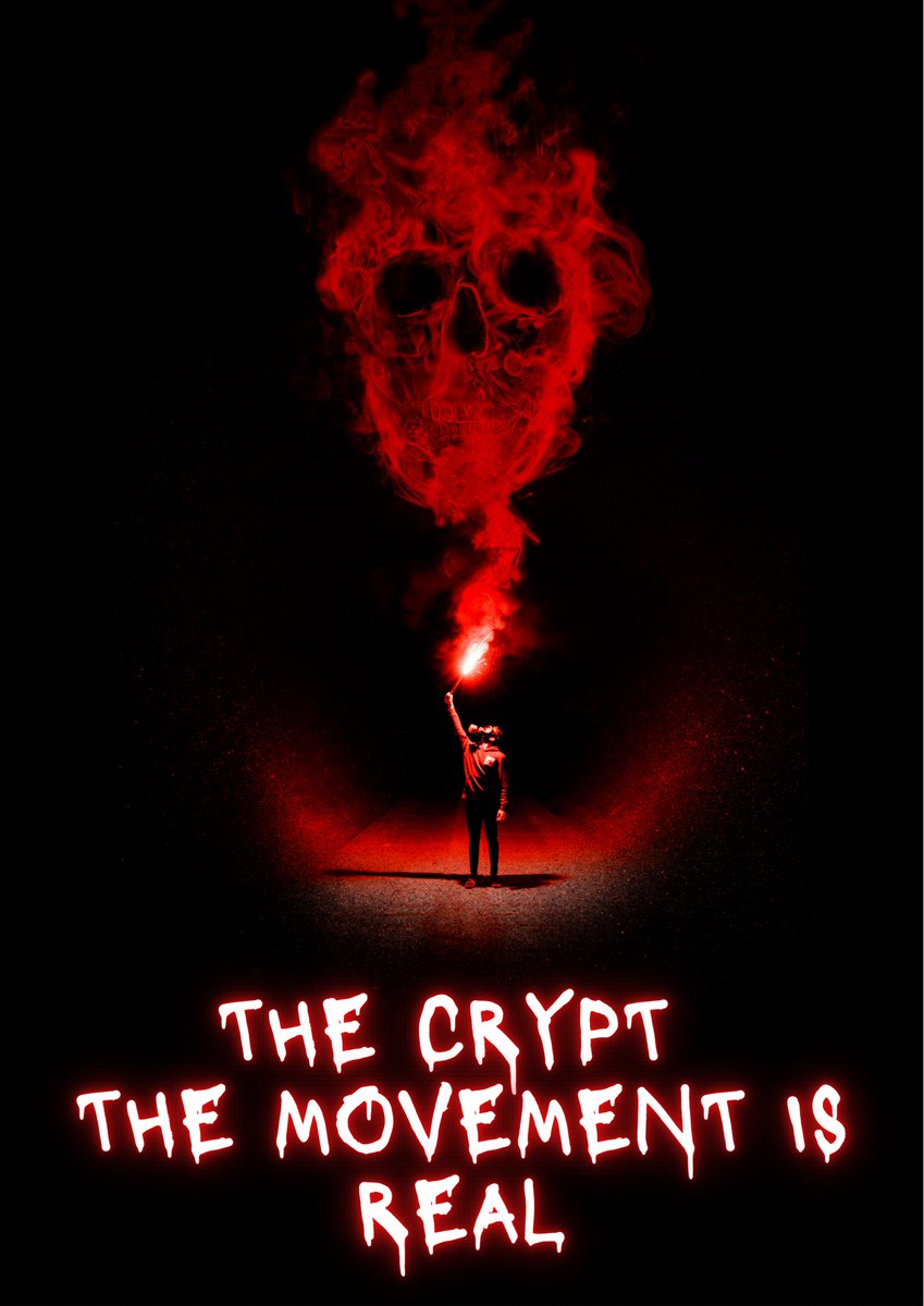 CaptainBarnabus's tweet image. GM to all the condemned souls out there!
I hope you're having a great Saturday and have decided to #followthecrypt!
 
The movement is real and the #crypt is leading the way 💀🔥☠️🔥💀🔥☠️
@TheCryptNfts