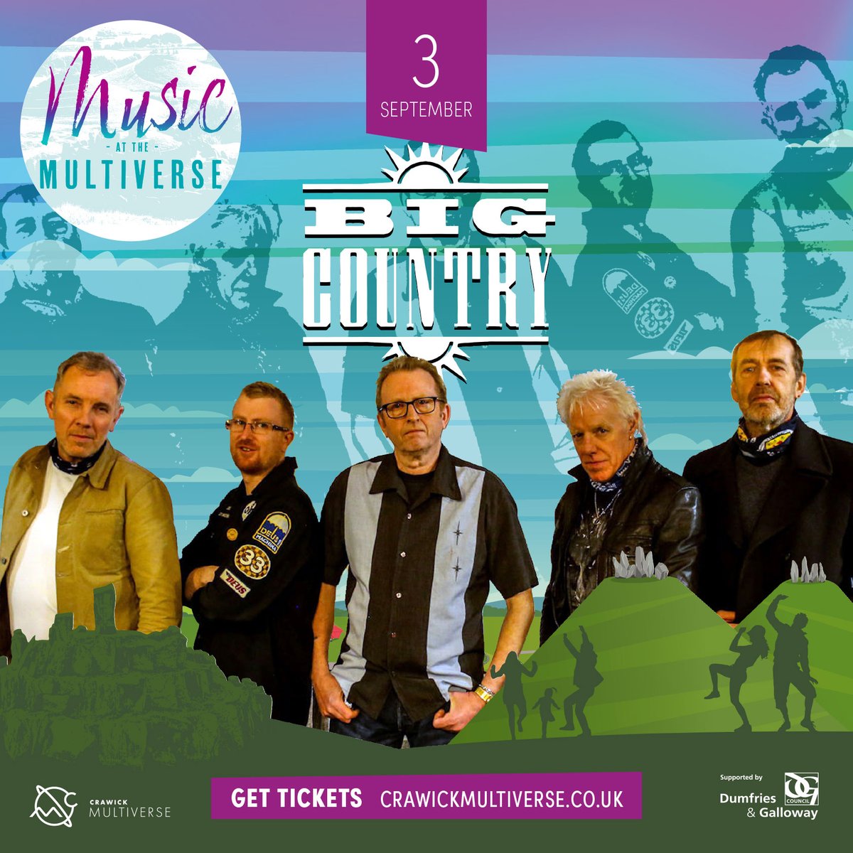 MusicAtTheMultiverseOfficial (@official_matm) on Twitter photo We're so excited to welcome Scottish Rock Legends <a href="/BigCountryUK/">Big Country</a> to our main stage on Sunday 3rd September!
Don't miss out on your early bird tickets:
crawickmultiverse.co.uk/music-at-the-m⦠We're so excited to welcome Scottish Rock Legends <a href="/BigCountryUK/">Big Country</a> to our main stage on Sunday 3rd September!
Don't miss out on your early bird tickets:
crawickmultiverse.co.uk/music-at-the-mβ¦