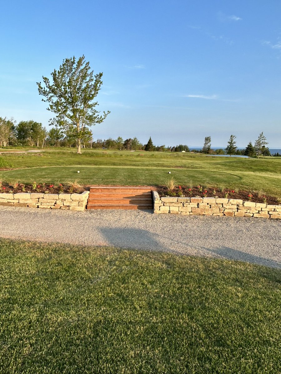 New tee on number 1 is open for business!!