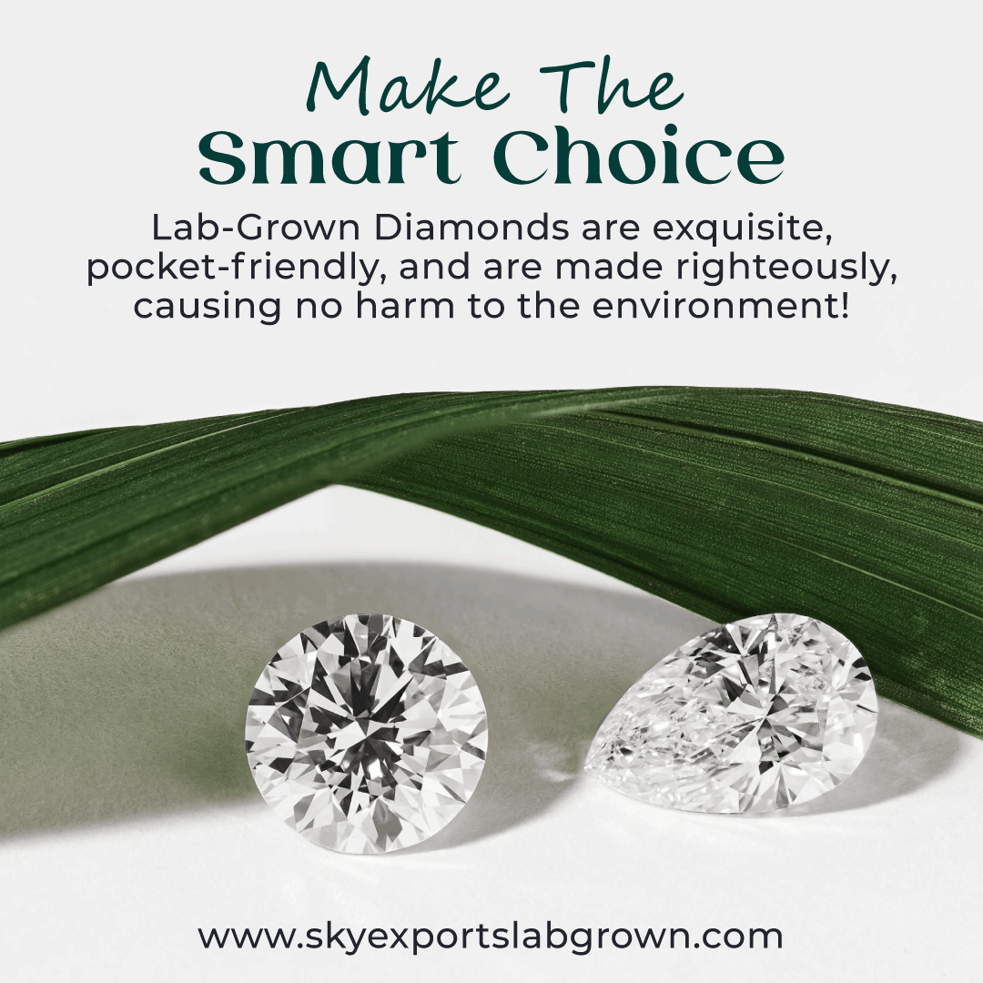 ExportsSrt's tweet image. While natural diamond mining conditions and practices have drastically improved over the last few decades, lab grown diamonds have no impact on the environment.

Thus lab grown diamonds can be perfect choice for those seeking to make an eco friendly purchase.

#labcreateddiamond