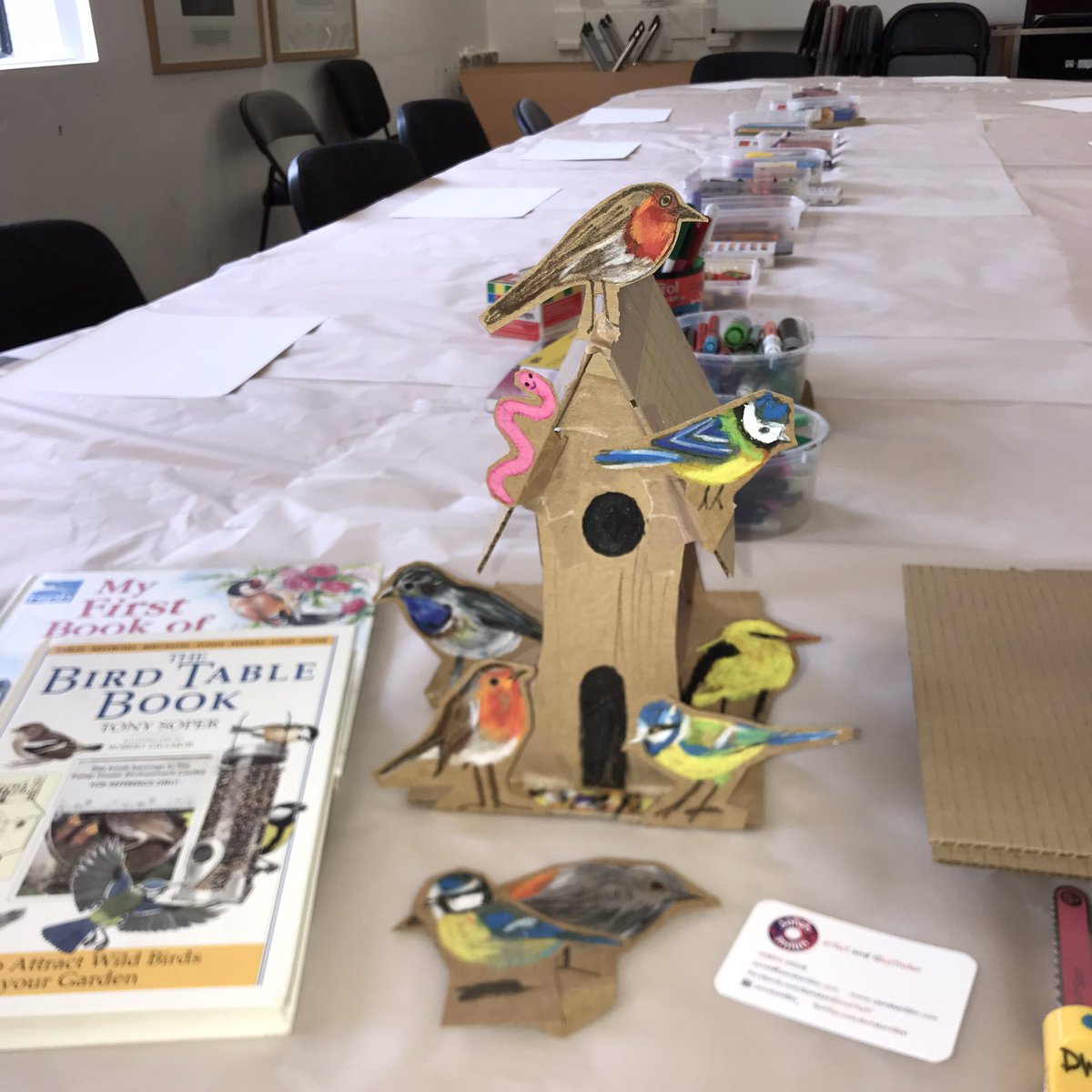 The scene is set for todays #thesevernrising2222 workshops. Sessions start 10.30 and 13.30. Access is available despite A38 closure. Just follow diversion signs.