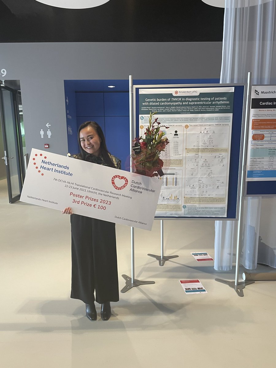 What an eventful day at the 7th DCVA-NLHI Translational Cardiovascular Research Meeting in Utrecht! 🥉✨

#CardiovascularResearch <a href="/dcvalliance/">Dutch CardioVascular Alliance</a> <a href="/NL_heart/">NL Heart Institute</a>