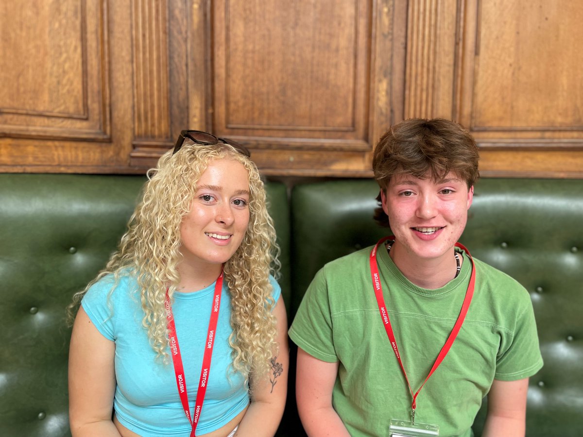 Two of our brilliant Alumni returned yesterday to talk to students about their degrees in Music and Architecture. Thank you to Lily &amp; Caleb for inspiring us all with your stories &amp; experiences. Great to hear of your successes as you continue your studies.