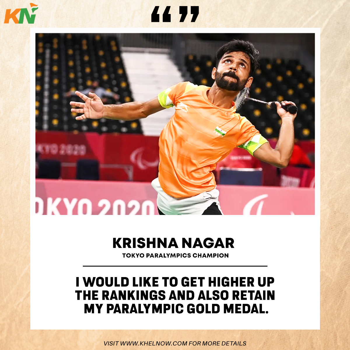 Tokyo Paralympics champion Krishna Nagar has set his goals straight as he gets back to competing at the top level after a tough period! 🇮🇳🏸

Interview: khelnow.com/badminton/2023…

#KrishnaNagar #Badminton #Parabadminton