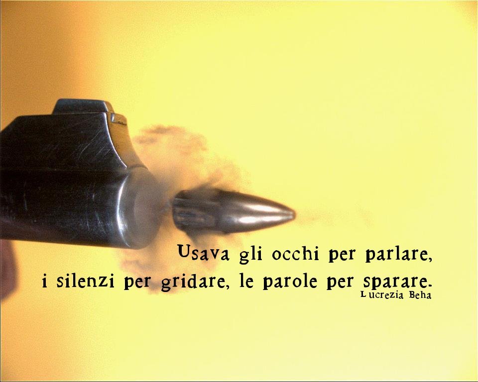 LucreziaBeha's tweet photo. Usava gli occhi per parlare, i silenzi per gridare, le parole per sparare. Lucrezia Beha
#lalunanelcuorelanottenelsangue #lucreziabehaofficial #lucreziabeha #parole #silenzio #sparare #gridare #frasi #citazioni #aforismi https://t.co/F8hTB41fvD
