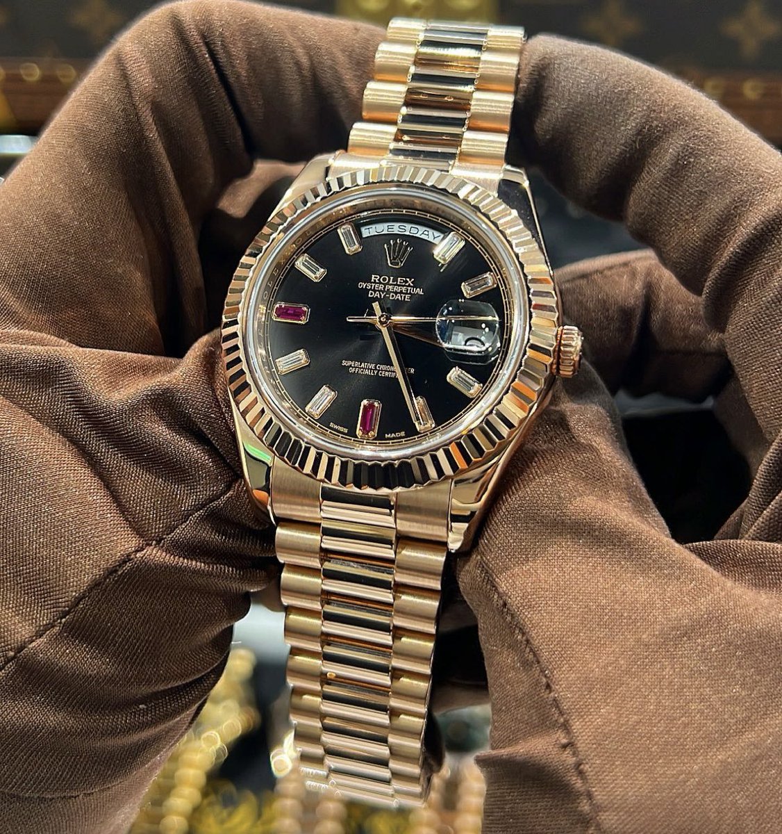 Rolex Day-Date ‘Ruby Dial’