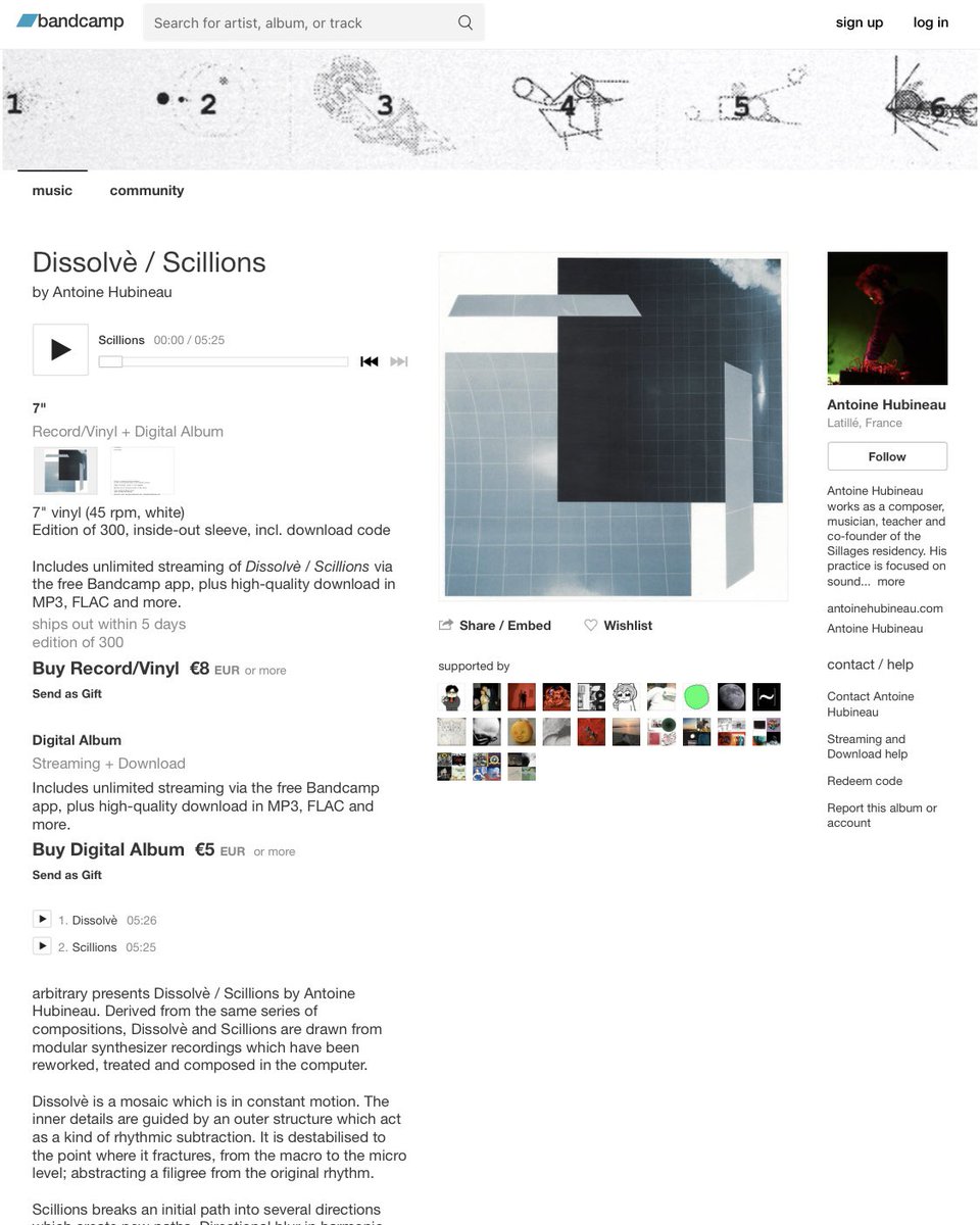 arbitrary_cph's tweet photo. Update π¦ π½
https://t.co/EtqkLCaXOA
Antoine Hubineau
cover artwork: Morgan Cuinet
Chromacolor / Hanno Leichtmann
Boris Baltschun
- Joe Gilmore @QubikDesign
.
https://t.co/lrvqbnsyyi
#arbitraryproject https://t.co/STILALgefw