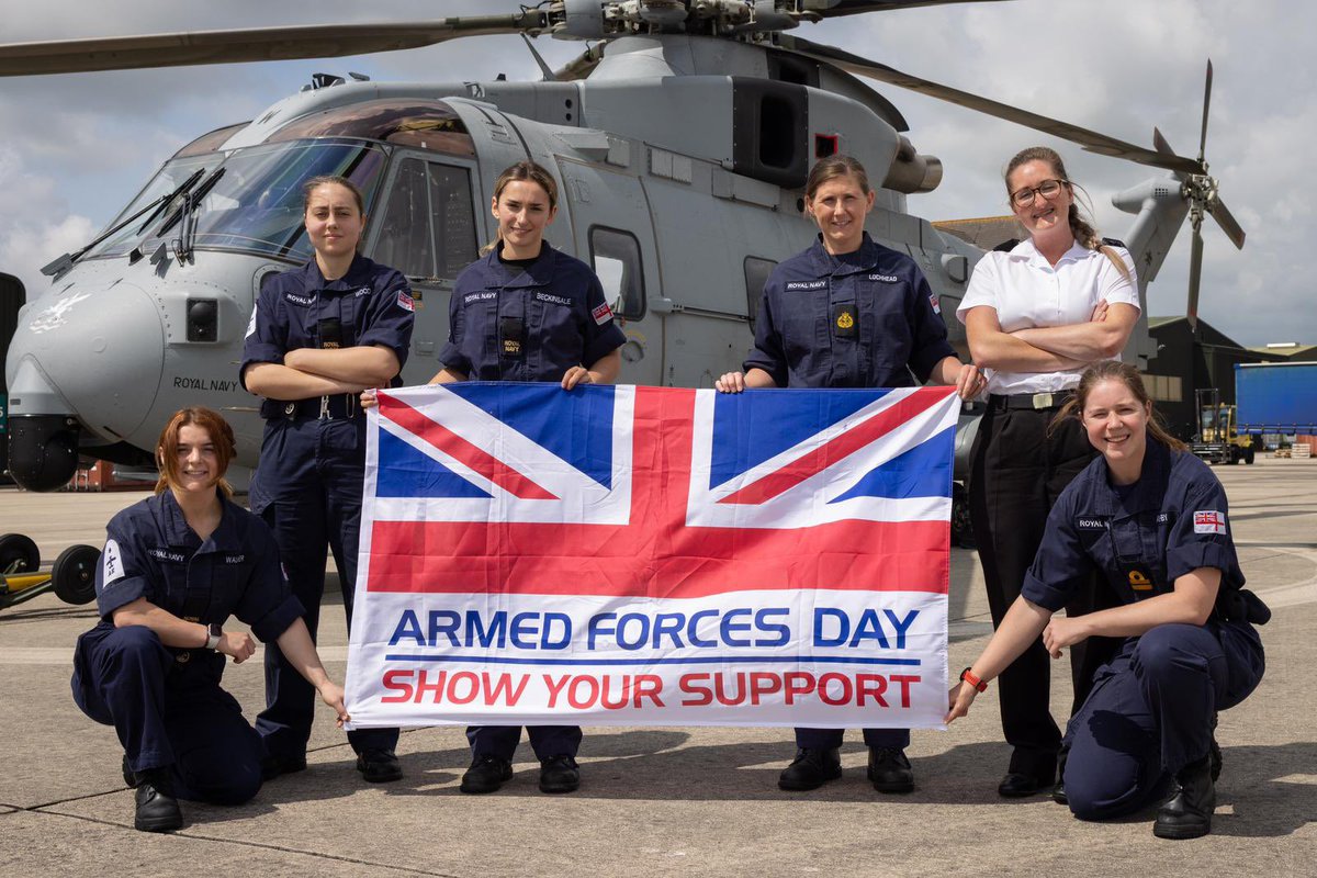 Thank you to everyone for all of the support the Commando Helicopter Force receives. #armedforcesday2023