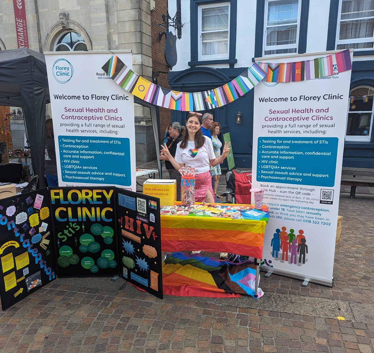 Come join us at #newburypride2023 in the marketplace! Our super friendly staff are looking forward to meeting you! Happy Pride Month! 
#Pride2023 #PrideMonth2023 #sexualhealth #sexualhealthclinic #NHS
