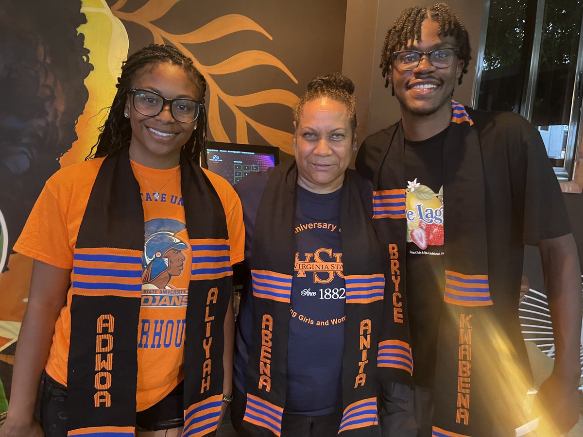 Wow! What a week, traveling to Ghana Africa with Dr Charlie Hill Fellows scholars.  Hill Fellows received their African names and learned the importance of treating all people with respect. Thank you VSU Honors College  for this gift 🧡💙