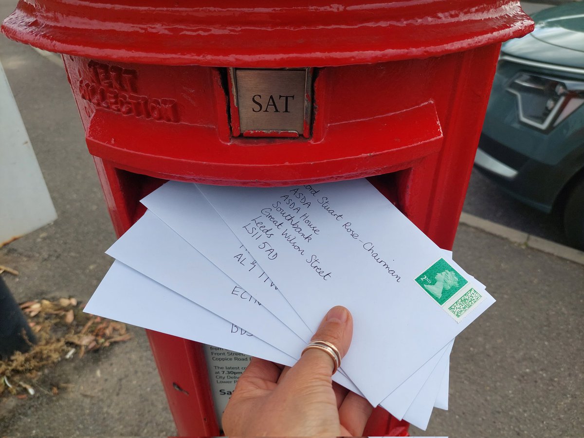 Day 119 for @Tesco Day 19 for @asda @Morrisons @sainsburys Day 117 for @Tesco Day 17 for @asda @Morrisons @sainsburys More passionate letters from children @BrookfieldsPri1, asking supermarkets to stop selling comics with 'tat' on, on the way! @BePlasticClever @chrisdysonHT
