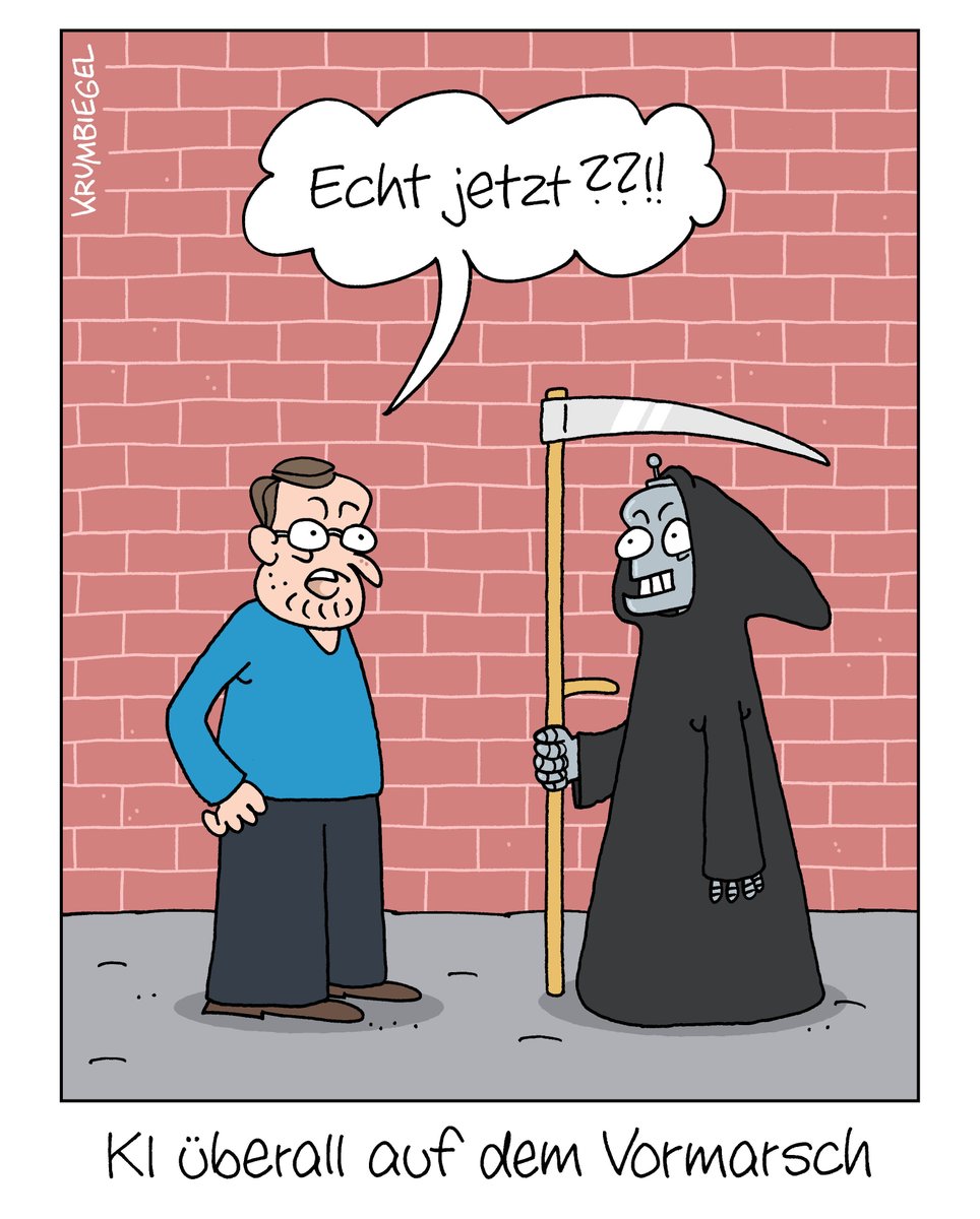 UweKrumbiegel's tweet image. Bald werden sie überall sein ... #Roboter #KI