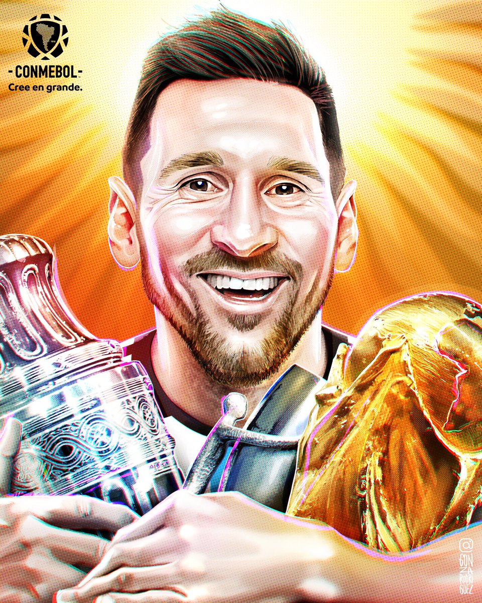 Leo Messi 🔟 Fan Club on Twitter "Love this, CONMEBOL! 😍🐐 
