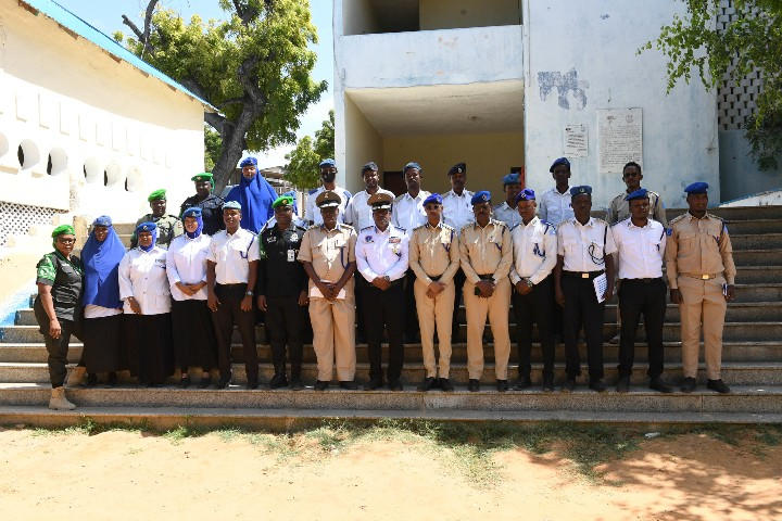 55 traffic police officers from the Somali Police Force, have concluded an intensive Training of Trainers course on traffic management, to enhance their capacity to manage traffic flow and ensure safety on public roads.