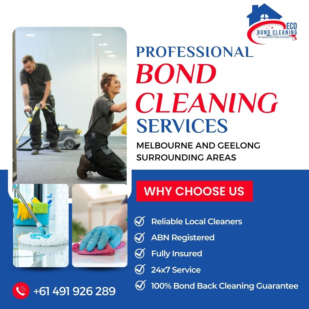 _Eco_cleaning's tweet photo. We are your trusted professionals offering top-notch bond cleaning services in Melbourne and the surrounding areas of Geelong.
Contact Details - +61491926289
#EcoBondCleaning #ProfessionalCleaners #BondCleaningServices #MelbourneCleaners #GeelongCleaners #MoveOutCleaning https://t.co/xrK21YOLXp
