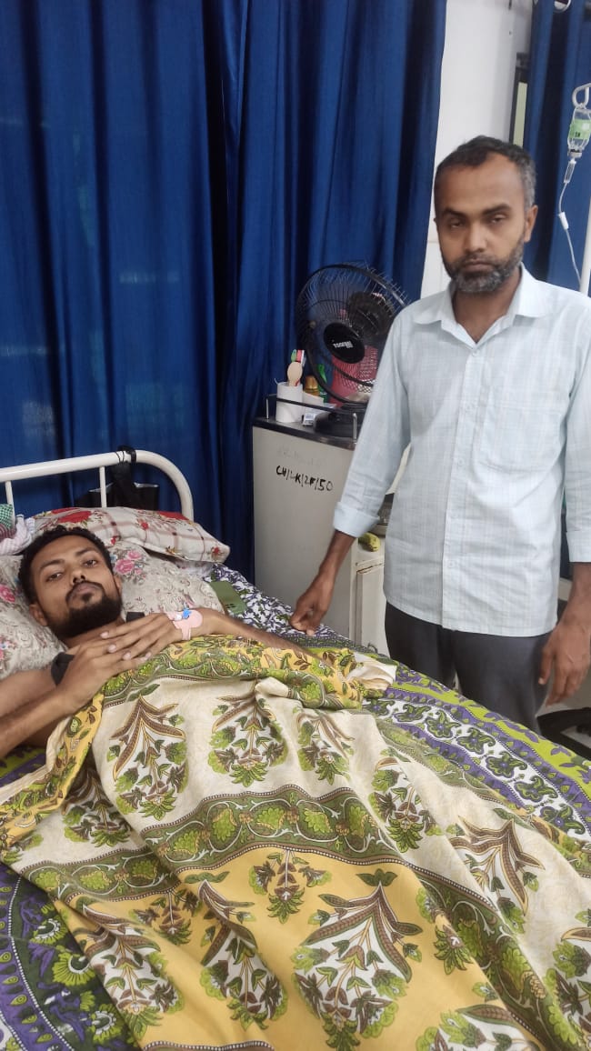 ARPASSAM's tweet photo. @AshrafulMLA 
Dear Sir,a pharmacist Mr Jakaria Ahmed from your constituency is presently undergoing treatment at GMCH Cancer Hospital.A young educated boy need your blessing morally and financially.We cordially request for your all possible support. https://t.co/zURzA7ff5Z