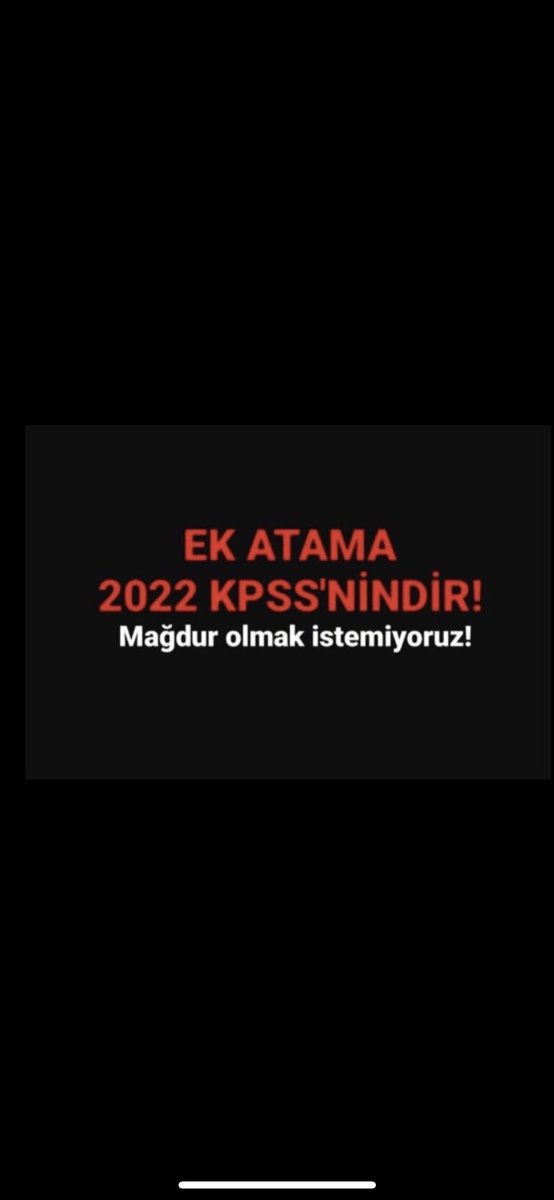 Hakkımız verilse gerçekten bayram gelse 🌺 #EkAtama2022ninHakki @RTErdogan @Yusuf__Tekin @tcmeb