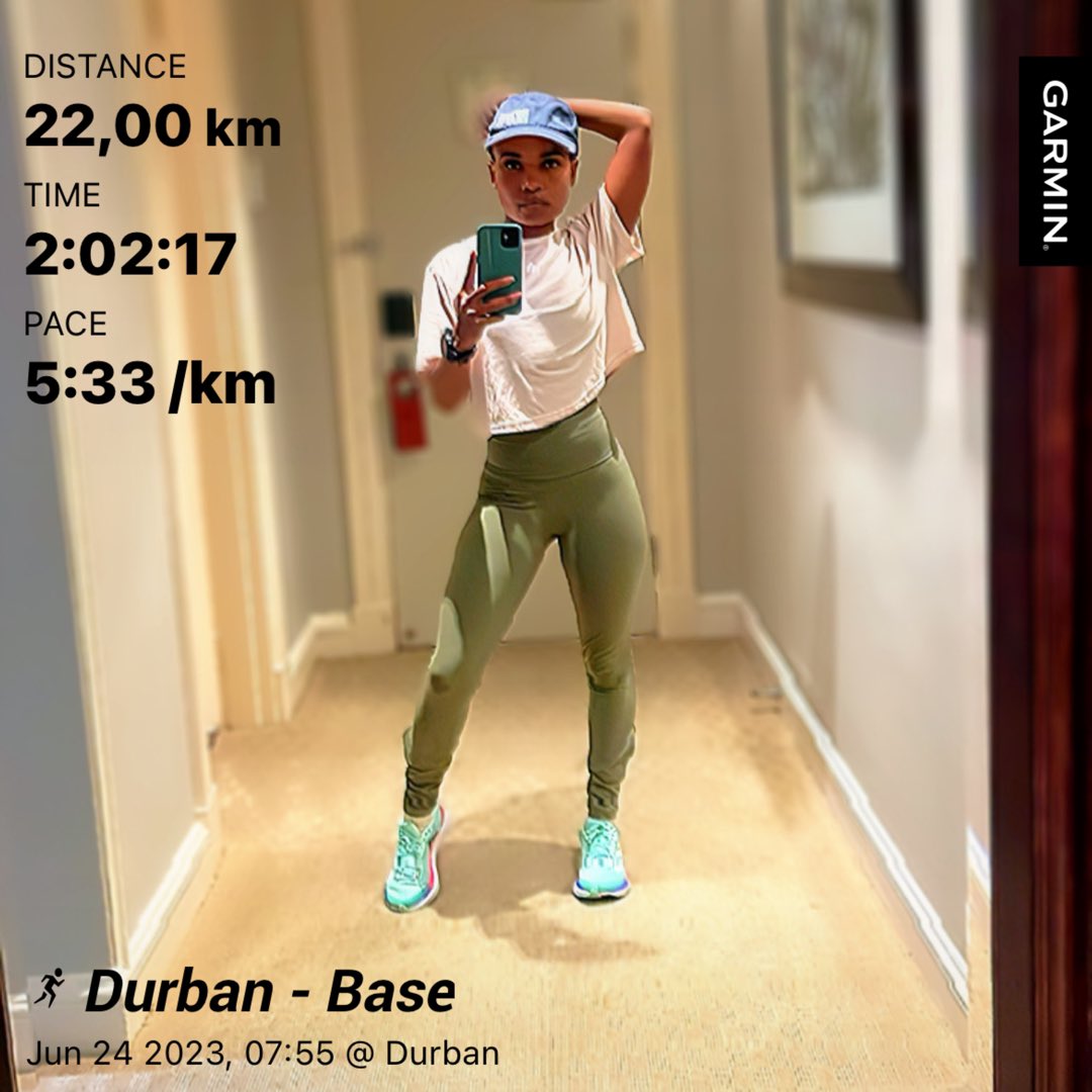 thandymatlaila's tweet photo. I told yβall that #ImpossibleIsNothing when I come backβ¦just wanted 2 hours on the legs π
#RoadToRecoveryRun
#RunningWithTumiSole #SaturdayLongRun
#FetchYourBody2023
#IChoose2BActive
#ThandyMWellness #TrapnLos #RunningYogi https://t.co/ZMKfk3e5c0