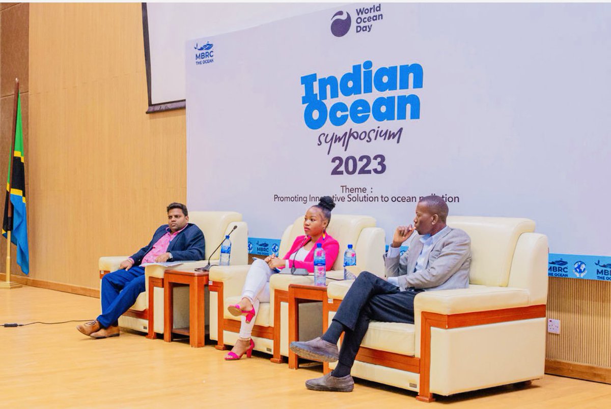 SailasHellena's tweet photo. Commemorating #WorldOceanDay with insights from the Indian Ocean Symposium. Honored to have shared @arena_recycling_industry's journey in recycling plastic waste and promoting sustainable waste management. Let's safeguard our oceans and foster a culture of sustainability #ocean https://t.co/1BKOLLQ17L