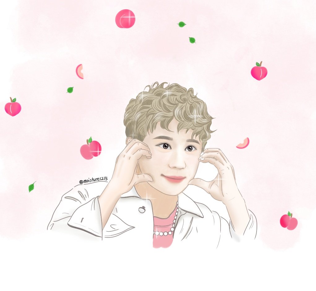 복숭아요정왕자 쥰쮸🍑🧚‍♂️🤴❤️ 
뱃지용 그림만 그리다가 넘모 어색해진 #쵹쵹그림