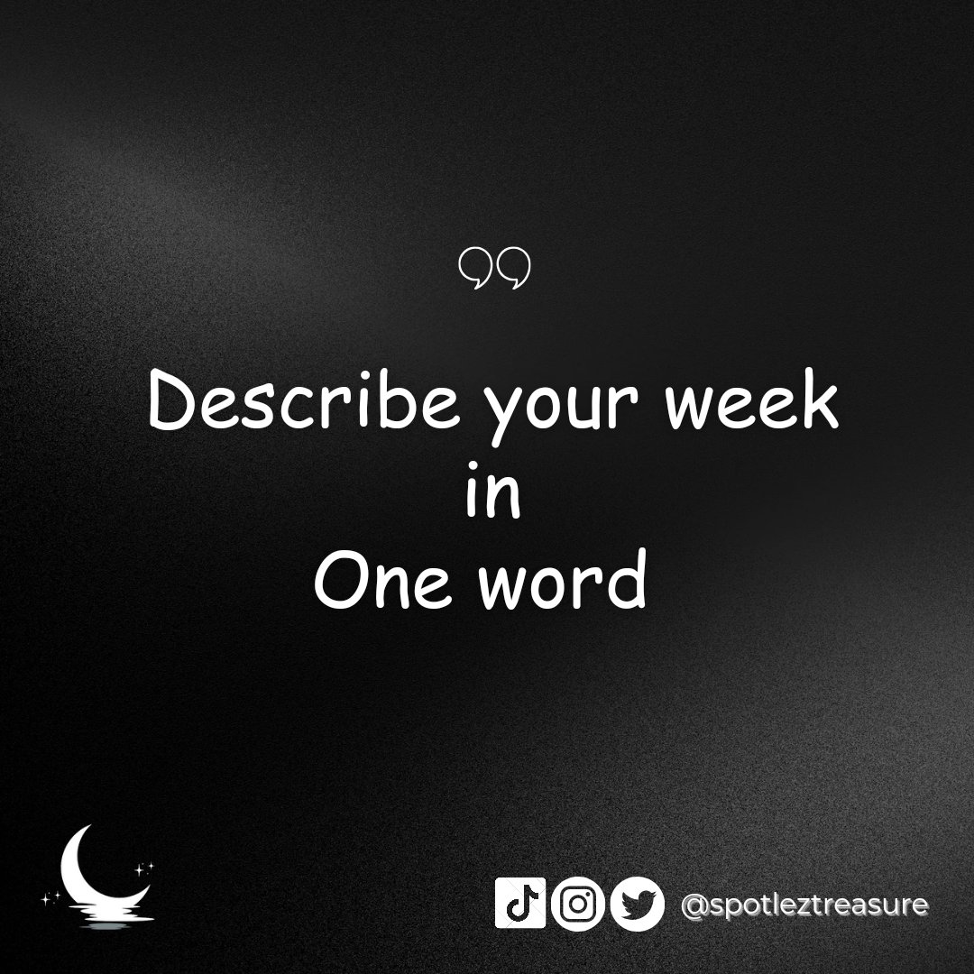 spotleztreasure's tweet photo. Often when we are asked how our day, week, month or the year has been, we struggle to put words together, because there is just a lot going on around us and we want to tell a complete story of our experiences. https://t.co/ML6ib69P6C