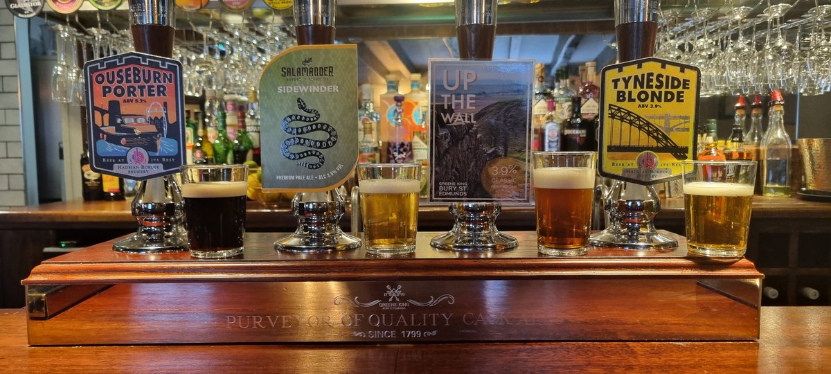What a line up for the weekend! 🍻

<a href="/HadrianBorder/">Hadrian Border Brewery</a> <a href="/GreeneKingIPA/">Greene King Brewery</a> <a href="/TYNCAMRA/">TYN CAMRA</a> 

#corbridge #Northumberland #goodbeer #caskale